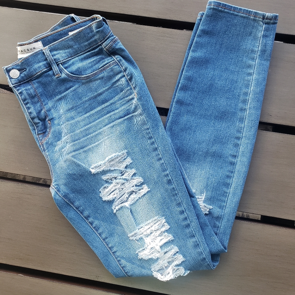 Pac Sun Stretch Jegging Jeans, Women's size 28